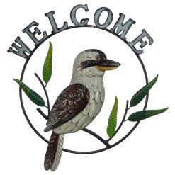 Kookaburra Round Welcome Art