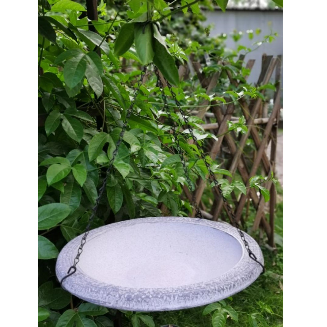 Hanging Bird Bath / Feeder