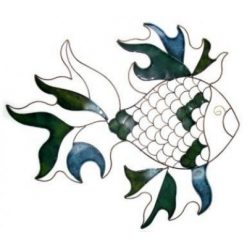 Goldfish Iron Wall Art