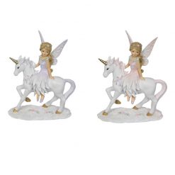 Snow Fairy on Unicorn