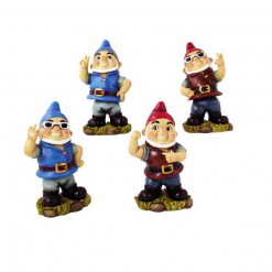 Naughty Bobble Head Gnome
