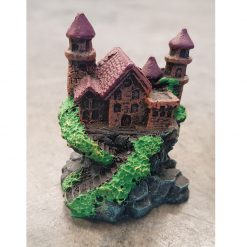 Mini 3 Tower Castle Aquarium Ornament