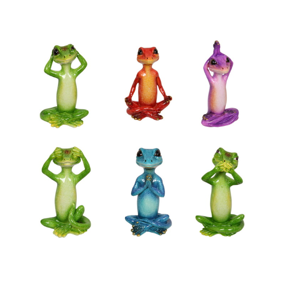 Wise Yoga Lizard