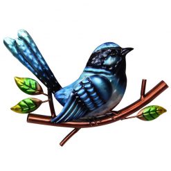 Blue Fairy Wren Wall Plaque