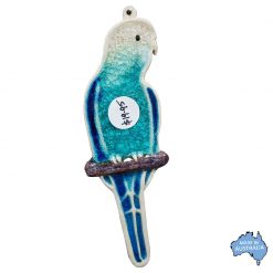 Budgie Ceramic Wall Art