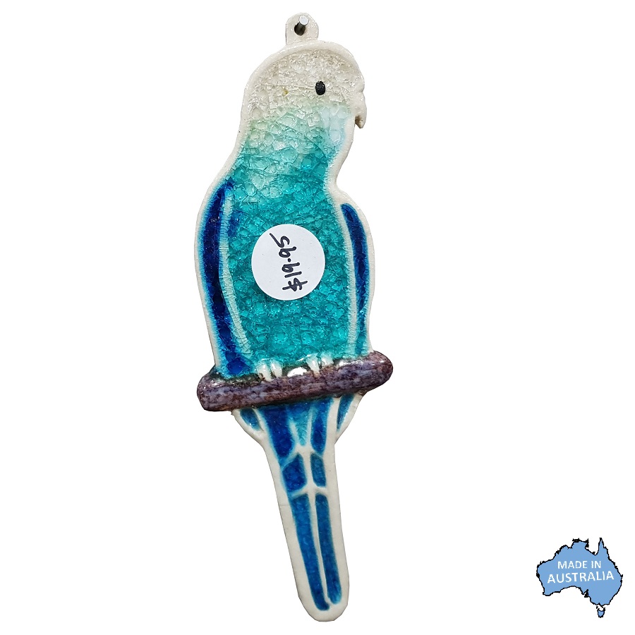 Budgie Ceramic Wall Art